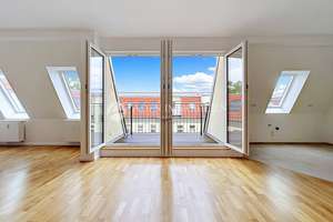 Neugebaut! Helle 3-Zi.-Dachgeschosswohnung mit Balkon & Aufzug im Rudolfkiez! – Bossestr. 9, 10245 Friedrichshain, Berlin – Vorschaubild 6