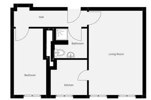 Charmante 2-Zimmer-Altbauwohnung mit großem Potenzial – 3. OG, lichtdurchflutet & zentral – Grünberger Strasse 19, 10243 Friedrichshain, Berlin – Vorschaubild 12