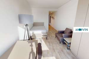 URBAN BASE: Vollmöbliertes 2-Zimmer-Apartment mit EBK, ALL-IN-MIETE, UVM. im Wiesbadener Stadtzen... – Klingholzstraße 8, 65189 Südost, Wiesbaden – Vorschaubild 4