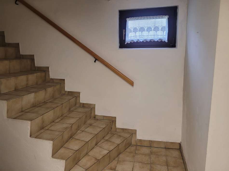 Treppe ins Gartengeschoss