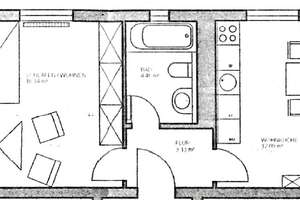 ideale Singlewohnung * ruhige Lage * 1-Zi. * 35 m² – Feselenstr. 30, 85053 Südost, Ingolstadt – Vorschaubild 16