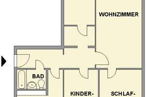 Attraktive Familienwohnung mit Balkon – Am Harthwald 10, 9123 Markersdorf, Chemnitz – Vorschaubild 5