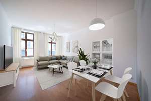 Freie 2 Zimmer Altbauwohnung mit Balkon und Stellplatz im Walstraßenviertel
