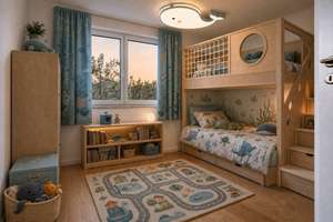 Helle, modernisierte 3-Zimmer-Wohnung mit großem Balkon im grünen Berlin-Heiligensee – Reiherallee 52, 13503 Heiligensee, Berlin – Vorschaubild 9