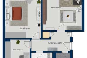 Sonnige 3 Zimmer ruhig gelegen in Fallersleben + + Balkon + + Stellplatz + + Kellerraum – Glockenbergweg 10, 38442 Fallersleben, Wolfsburg – Vorschaubild 12