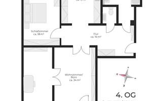 Zwischen Grüneburgpark und Opernplatz: Elegante Wohnung mit Potenzial zur Drei-Zimmer-Wohnung – Liebigstraße 18, 60323 Westend-Süd, Frankfurt am Main – Vorschaubild 18