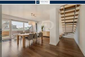 Helle Maisonettewohnung mit Südbalkon