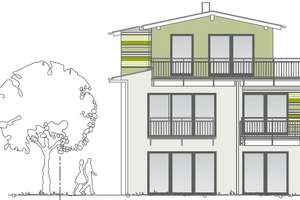 3-Zimmer Wohnung mit Balkon in München-Hadern