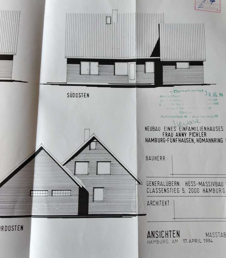 Ausrichtung des Grundstücks 2