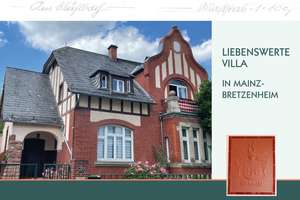 Wundervolle kleine Villa mit Nebengebäude und schönem Grundstück in Mainz Bretzenheim