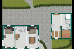 Ein Haus wie kein anderes – Douglasien-Stammholzhaus mit Ferienkonzept und Weitblick – Die vollständige Adresse der Immobilie erhältst du vom Anbieter., 72226 Simmersfeld – Vorschaubild 27