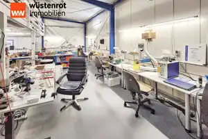 Wohn- und Arbeitsdomizil vom Feinsten! Wohnbungalow und Feintechnikfertigung in 5 km zur A45 Gießen! – Wetteraukreis – Vorschaubild 35