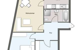 Drei-Raum-Wohnung mit Balkon und Stellplatz im Szeneviertel – Die vollständige Adresse der Immobilie erhältst du vom Anbieter., 1187 Plauen (Stadtteil), Dresden – Vorschaubild 9