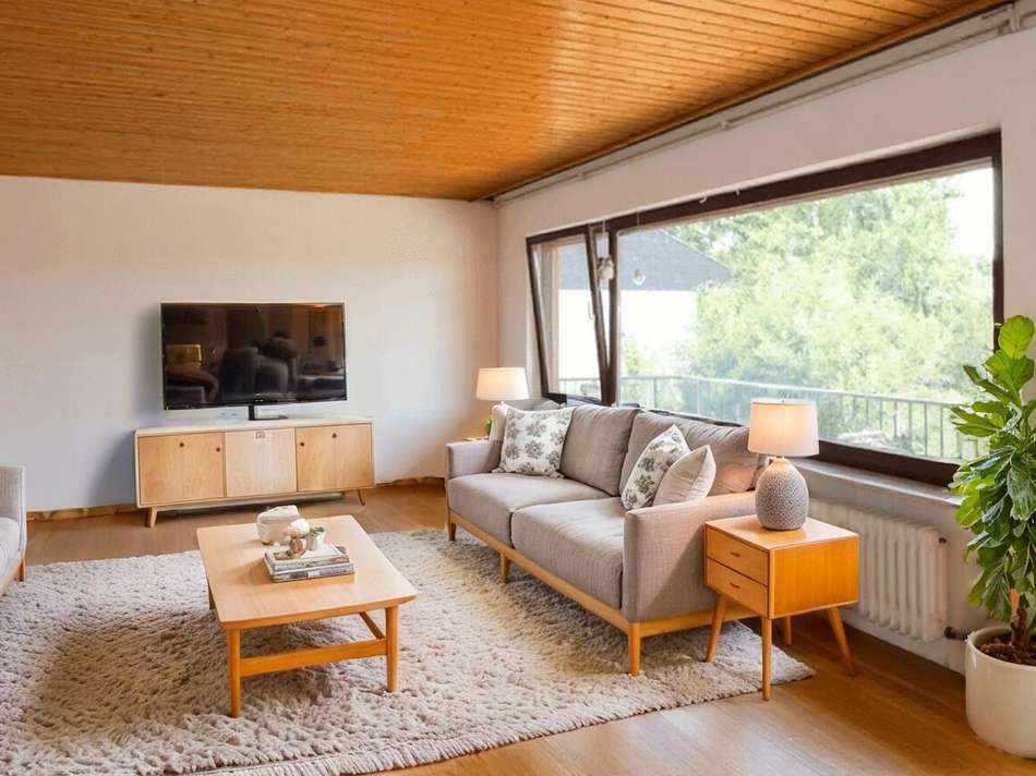 Wohnzimmer EG KI-visualisiert