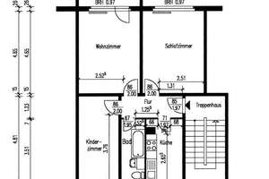 3-Raum-Wohnung, sofort vermietbar  – 39576 Stendal – Vorschaubild 2