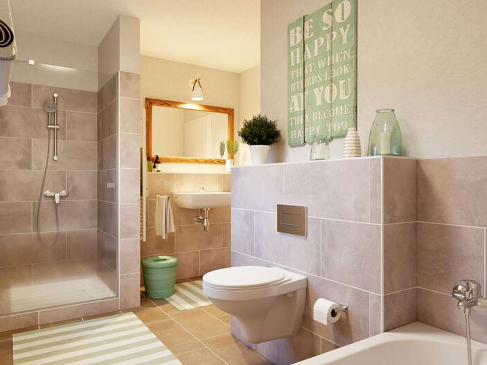 Wohnbeispiel Badezimmer