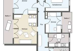 Attraktive Kapitalanlage mit zwei Balkonen in Gohlis-Süd – Die vollständige Adresse der Immobilie erhältst du vom Anbieter., 4155 Gohlis-Süd, Leipzig – Vorschaubild 8