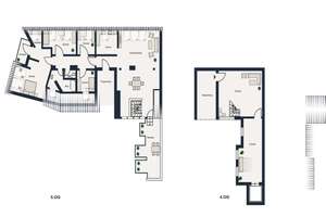 ⭐ Über den Dächern des Sprengelkiezes!–Seltene DG-Maisonette mit 7 Zimmern,Privat-Lift & 2 Terrassen – Die vollständige Adresse der Immobilie erhältst du vom Anbieter., 13353 Wedding, Berlin – Vorschaubild 33