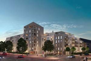 GOLDECK Nr. 1 - Kaufpreiszahlung bei Bezugsfertigkeit möglich - 3-Raumwohnung mit Parkblick, 1. OG – Die vollständige Adresse der Immobilie erhältst du vom Anbieter., 40545 Lörick, Düsseldorf – Vorschaubild 2