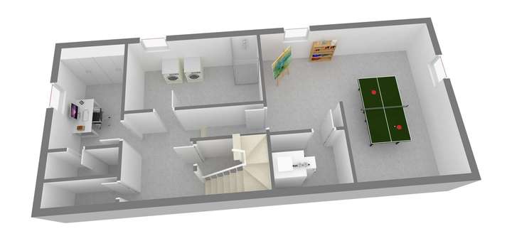 Grundriss Untergeschoss