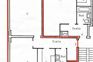 Sehr gut geschnittene 2-Zi-Wohnung Nahe Olivaer Platz, Provisionsfrei – 10707 Wilmersdorf, Berlin – Vorschaubild 8
