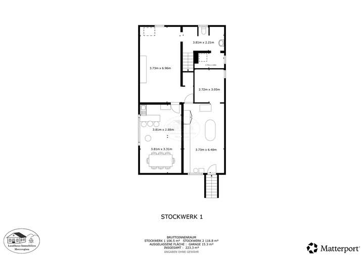 Grundriss Keller, Skizze