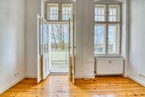 4% Rendite- Vermietete 2-Zimmer-Altbauwohnung mit Gäste-WC und Balkon – Die vollständige Adresse der Immobilie erhältst du vom Anbieter., 13347 Gesundbrunnen, Berlin – Vorschaubild 1
