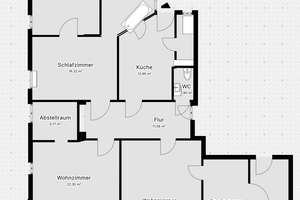 Hochwertig sanierte 7-Zimmer-Wohnung (150 m²) nahe Götheanlage – Wilhelmshöher Allee 178, 34119 West, Kassel – Vorschaubild 23