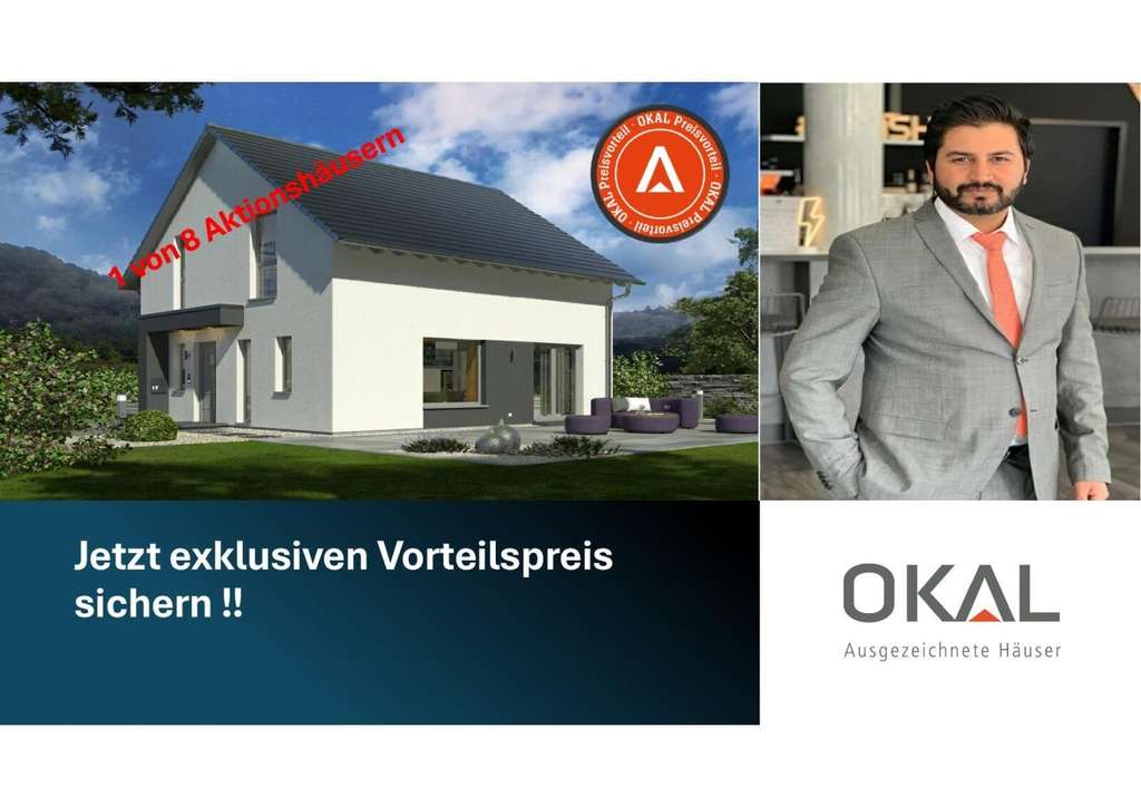 Immobilie in Butzbach - TRAUMHAUS AUF IHREM GRUNDSTÜCK, EINFAMILIENHAUS MIT OFFENER ARCHITEKTUR - Bild 0