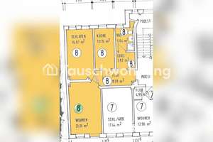 Tauschwohnung: 2,5 Zimmer Altbauwohung in Schleußig – Blümnerstr. 21, 4229 Schleußig, Leipzig – Vorschaubild 2