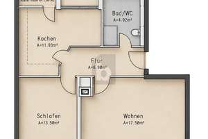 WOHNEN IN LEIPZIGER TOP-LAGE MIT BALKON! – Die vollständige Adresse der Immobilie erhältst du vom Anbieter., 4157 Gohlis-Mitte, Leipzig – Vorschaubild 3