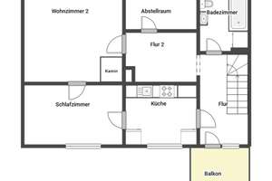 Flexibles Wohnen & Vermieten: 6-Zimmer-Reihenendhaus mit zwei Wohneinheiten nahe Güstrow – Die vollständige Adresse der Immobilie erhältst du vom Anbieter., 18276 Lüssow – Vorschaubild 23