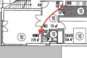 Wohnen im Grünen – stilvolle Gartenwohnung mit zwei Terrassen – Die vollständige Adresse der Immobilie erhältst du vom Anbieter., 81479 Solln, München – Vorschaubild 11