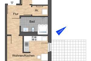 GROßE DACHTERRASSE, TRAUMHAFTER AUSBLICK! – Sonnenkamp Allee 10, 38446 Almke, Wolfsburg – Vorschaubild 2