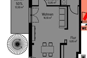 Helle 3-Zimmer mit Garten - Hochparterre in Berlin Köpenick! – Die vollständige Adresse der Immobilie erhältst du vom Anbieter., 12557 Köpenick, Berlin – Vorschaubild 17