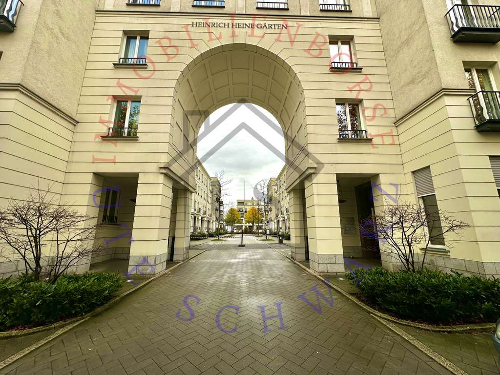Gehobenes Wohnen in den Heinrich-Heine Gärten in großzügigen 127 Qm 4 Zimmer Wohnung + Balkon