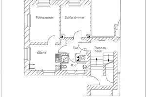 2-Raum-Wohnung im Erdgeschoss in Glösa-Draisdorf – Ziegeleistr. 1, 9114 Glösa-Draisdorf, Chemnitz – Vorschaubild 2