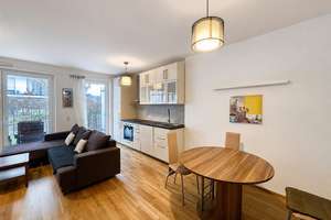 Eine 2-Zimmer-Gartenwohnung  mit Terrasse + Tiefgaragenplatz zur Eigennutzung ab 01.10.! – 60326 Gallus, Frankfurt am Main – Vorschaubild 3