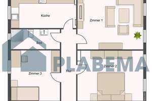 3 Zimmer Wohnung mit Einbauküche in der beliebten Werdervorstadt – Barcastraße 16, 19055 Werdervorstadt, Schwerin – Vorschaubild 11
