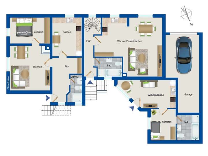 Grundriss Erdgeschoss