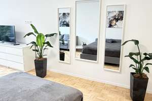 „Wohnen wie im Hotel: Möbliertes Apartment mit Garten, Fitnessraum & Rezeption“ Voll möbliert  – Schreiberstraße 37, 70199 Heslach, Stuttgart – Vorschaubild 7