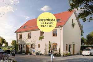 Doppelhaushälfte inkl. Bezugsfertig-Ausstattung, Grundstück und Terrasse – Zum Gut 26B, 4356 Seehausen, Leipzig – Vorschaubild 1