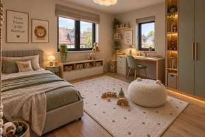 Moderne DHH in Hepberg zur Miete - ca. 160 m² | Dachterrasse | Garten | Klimaanlage | Wallbox – 85120 Hepberg – Vorschaubild 14