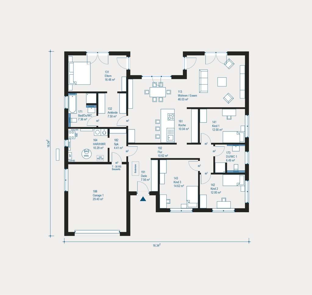 Immobilie in Ihrlerstein - Individuell geplantes Traumhaus in Ihrlerstein - Flexibles Wohnen mit allkauf’s Ausbauservice - Bild 2