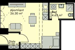 ***Traumhafte 1-ZKB Wohnung - generalsaniert 2025 - top Altstadtlage*** – Engelburgergasse 17, 93047 Innenstadt, Regensburg – Vorschaubild 10