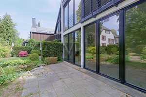 Modernes Design mit Bootssteg - Stylisches Reihenendhaus am kleinen Wannsee – Berlin – Vorschaubild 10