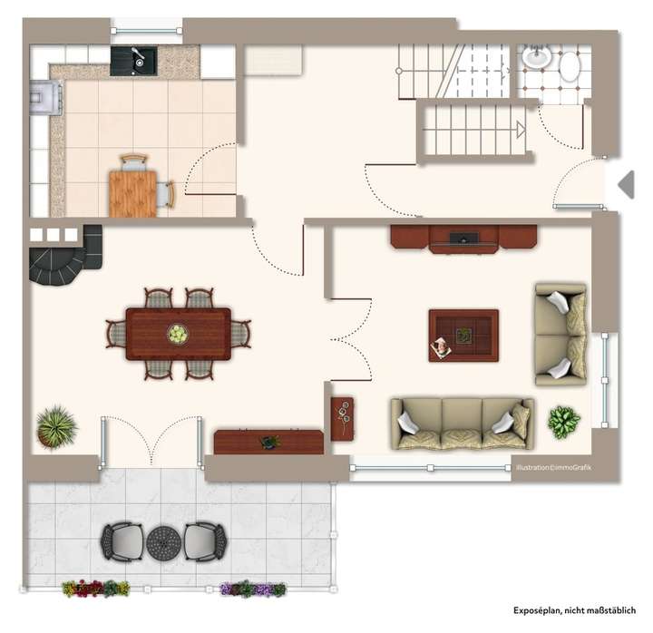 Grundriss Erdgeschoss