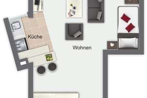 Teilmöblierte 1 Zimmer WHG ab 01.07.26 verfügbar! – Wilhelm-Leuschner-Straße 49, 76189 Oberreut, Karlsruhe – Vorschaubild 13