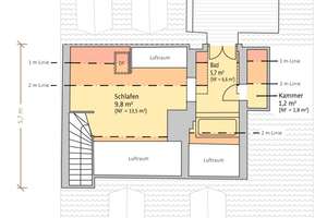 Wiesnviertel: Dachterrassen-Maisonette mit Weitblick – Die vollständige Adresse der Immobilie erhältst du vom Anbieter., 80336 Sankt Paul, München – Vorschaubild 23
