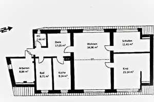 RENOVIERTE 4-ZIMMER WOHNUNG MIT HOCHWERTIGER  EINBAUKÜCHE – Die vollständige Adresse der Immobilie erhältst du vom Anbieter., 1662 Meißen – Vorschaubild 19